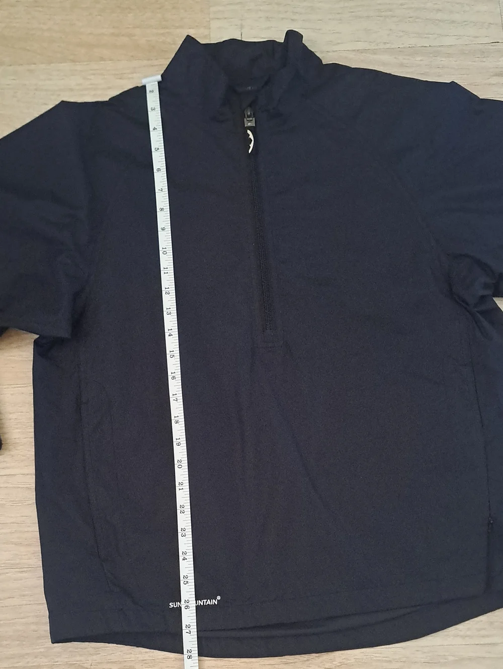 Sun Mountain Black Windbreaker Jacket
